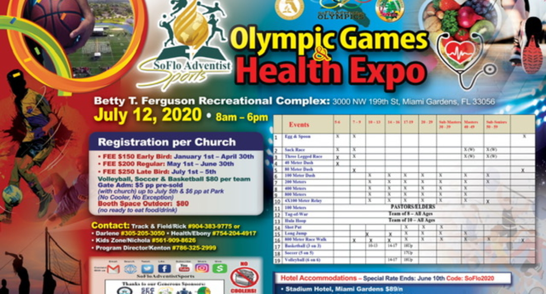 SOFLO OLYMPICS AND HEALTH EXPO